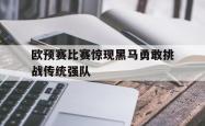 乐动体育APP下载-欧预赛比赛惊现黑马勇敢挑战传统强队