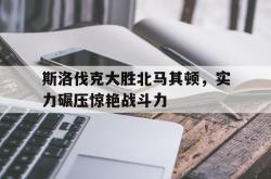 乐动体育APP下载-斯洛伐克大胜北马其顿，实力碾压惊艳战斗力